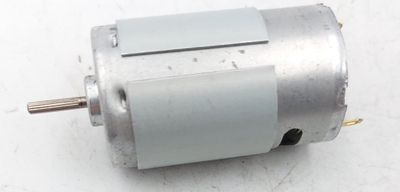 Motor elektrik DC universal, 3V 6V, bosht i hollë, metalik argjent