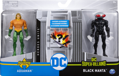Set figurina Spin Master DC, 4", seri koleksionuese, shumëngjyrësh