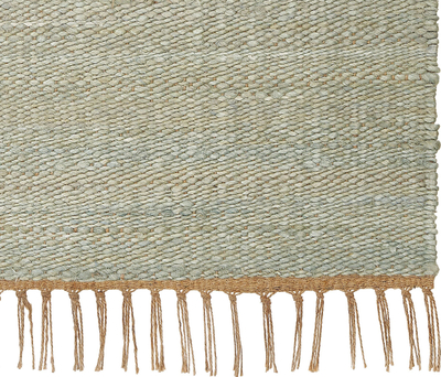 Tapet jute LUNIA, 160 x 230 cm, punu me dorë, jeshil