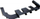 Difuzer pasme BMW E36 M3 M-Package, sedan coupe touring, alumin 3 mm, i zi