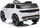 Makine elektrike për kalamoj Lean Cars Range Rover BBH-023, 12V, me pult 2.4G, e bardhë