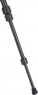Tripod për kamerë Fotopro 58, alumin, kokë sferike, 8 kg, i zi