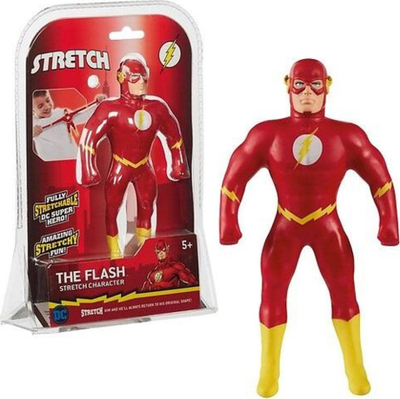 Figurë lodër DC Heroes Stretch Mini Flash, elastike, madhësi e vogël, shumëngjyrëshe