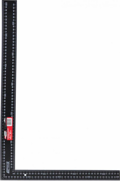 Gon amerikan çeliku AWTools AW29833, 400x600 mm, shkallë dyanëshe, i zi
