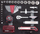 Set vegla pune Kraftwerk 202,143,000 B143, 1/4" + 3/8", 102 pjesë