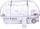 Ndriçues oval Lena Lighting, 60 W, E27, i bardhë