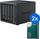 Server NAS Synology DiskStation DS423+, 2x 6TB HAT3300, 4 slote, i zi