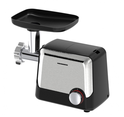 Grirëse mishi HEINNER DualSteel 2100 HMG-2100BKS3, 2100W, 1.8 kg/min, e zezë inox