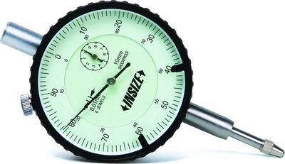 Matës dial Noga 2314-10FA, 0.01 mm, 10 mm, i verdhë