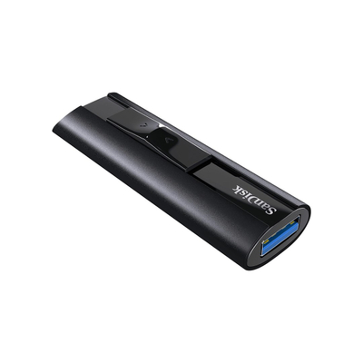 USB SanDisk Extreme Pro, 1TB, USB 3.2, e zezë