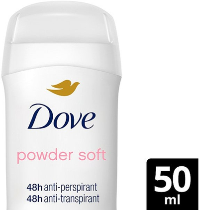 Стик дезодоранс Dove Powder Soft, антиперспирант, 50 ml