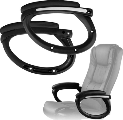 Sofotel Заменски Наслони за Раце за Столот Porto, Црни