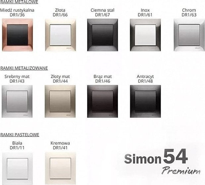 Regullator temperature Kontakt-Simon Simon 54 DRT10Z.02/49, 230V, me sensor jashtë, i zi mat