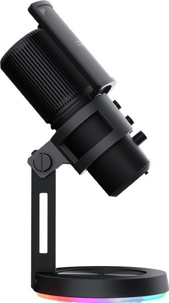 Mикрофон студиски Cougar Screamer X 3H500MK3B.0001, USB, со повеќе начини на снимање, црн