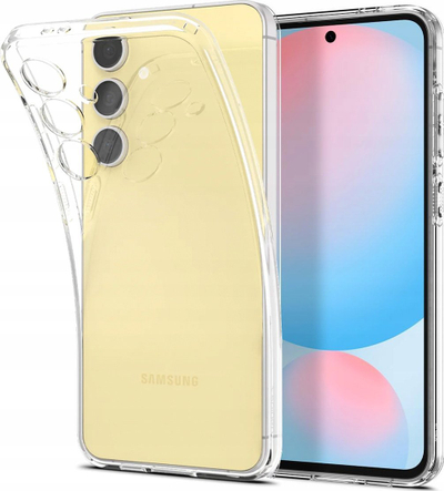 Kapak telefoni Spigen Liquid Crystal, Samsung Galaxy S24 FE, transparent