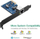 Kartë rrjeti UGREEN PCI Express, Gigabit Ethernet 1000 Mbps, RJ45 LAN