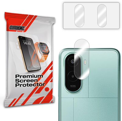 Заштитно стакло за камера GrizzGlass HybridGlass, за Xiaomi POCO M7 Plus 5G, проѕирно