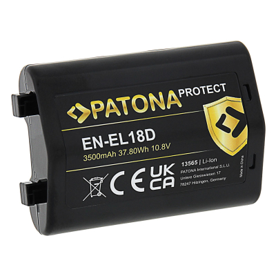 Bateri PATONA PROTECT për Nikon Z9 D6 EN-EL18D