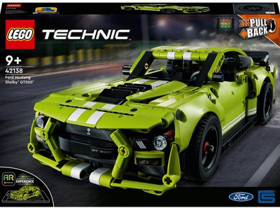 Set lodër LEGO Technic 42138 Ford Mustang Shelby® GT500®, 544 pjesë