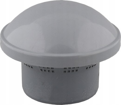 Kapak ajrimi Magnaplast Vent Cowl 50, diametër 50mm, polipropilen, gri