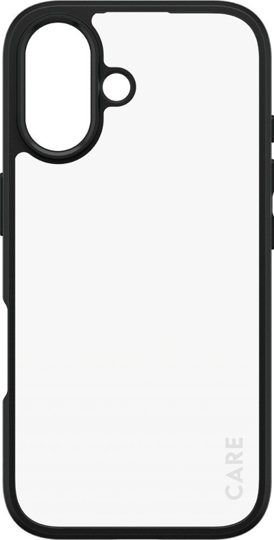 Mbulesë telefoni PanzerGlass Urban Combat, për iPhone 16 6.1", kundër goditjeve, e zezë transparente