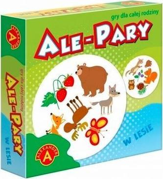 Lojë me letra Alexander Ale Pary In the Forest, 31 letra, për kalamaj 4+, shumëngjyrëshe
