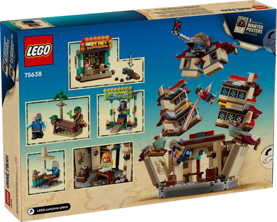 Set ndërtimi LEGO One Piece Battle at Arlong Park 75638, lodër interaktive piratësh
