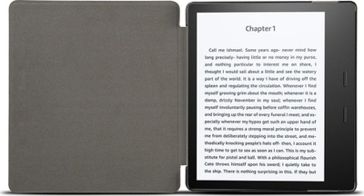 Kapak mbrojtës Smart për Kindle Oasis 2 3 2019, me magnet, me figurë Child and Tree, ngjyrë e zezë