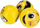 Top antistres Mega Creative Smiley Face, formë topi, i verdhë