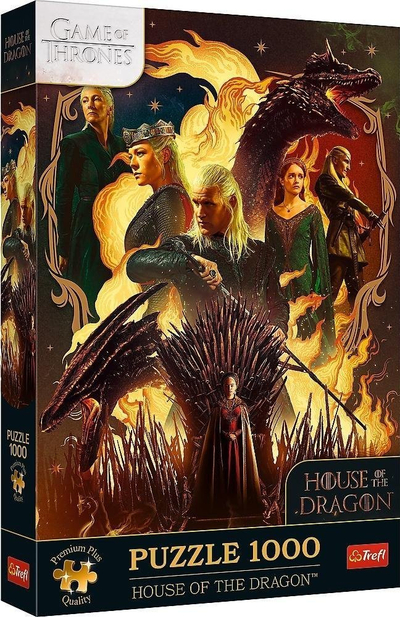 Puzzle Trefl House of the Dragon, 1000 copa, shumëngjyrësh