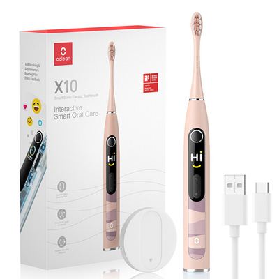 Brushë sonike e dhëmbëve Oclean X10,, rozë