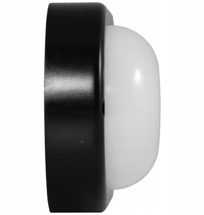 Plafonierë tavani Bemko, LED, 16 x 4.6 cm, e zezë