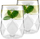 Set gotash Vialli Design Geo Gold 32095, 2 copë, 450 ml, buzë e artë