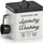 Kuti për detergjent Zeller Present Detergent Box Laundry, 7L, metal, e bardhë