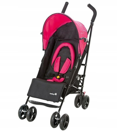 Karrocë për fëmijë Safety 1st Slim Comfort Set City, me ulëse sportive, rozë e çelët