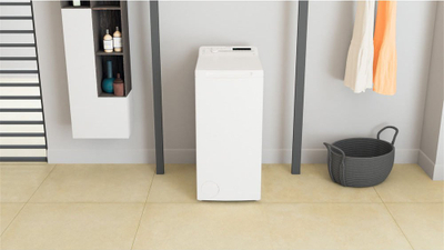 Makinë larëse Whirlpool NTDLR 6040S PL/N, 6kg, ngarkim nga lart, e bardhë