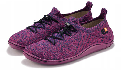 Këpucë minimalistike Brubeck Barefoot Shoes, goca, nr 38, me lesh merino, gri