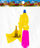 Pistoletë uji Adar Water Gun MIX, plastike, për kalamaj, shumëngjyrëshe