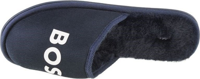 Шапки за деца Boss Logo Slippers Jr J29312, синтетички, удобни, темно сини