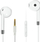 Kufje me kabllo 2GO 795964, in-ear, për muzikë dhe thirrje, ngjyrë e bardhë