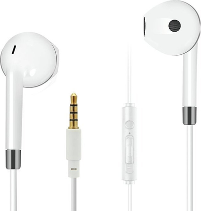 Kufje me kabllo 2GO 795964, in-ear, për muzikë dhe thirrje, ngjyrë e bardhë