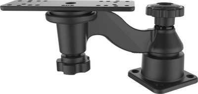 Хоризонтален држач за GPS RAM Mounts RA-H3, за уреди од 5\" до 12\", ротирачки, црн