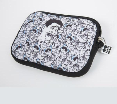 Çantë ruajtëse Pixie Crew Storage Pouch, panel silikoni, 15cm, e zezë