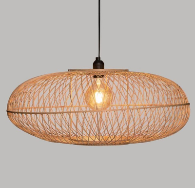 Llambë varese Atmosphera Loren, bambu 60cm, natyrale