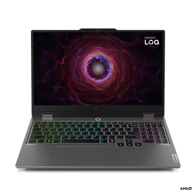 Laptop Lenovo LOQ 15ARP9, 15.6', AMD Ryzen 7 7435HS, 24GB RAM, 1TB SSD, NVIDIA GeForce RTX 4060, i hirtë