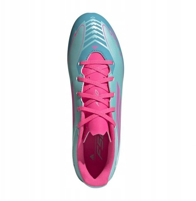 Këpucë futbolli Adidas F50 Club Messi M IH0929, FG MG, blu rozë