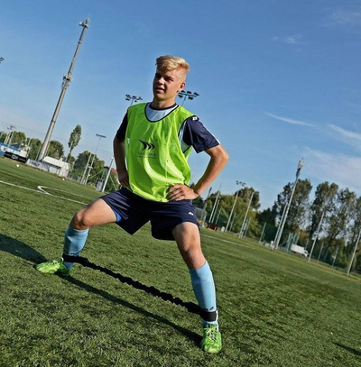 Shenjë futbolli YakimaSport, për kalama, e verdhë