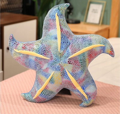 Lodër pelushi Mascot Yll Deti, jastëk 20 cm, blu
