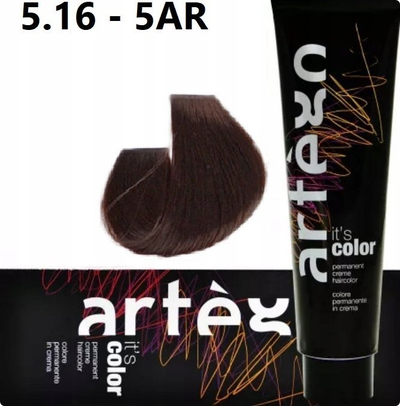 Ngjyrë flokësh Artégo It’s Color 6.16, e përhershme, 150ml, bjonde e errët hiri me nuancë të kuqe