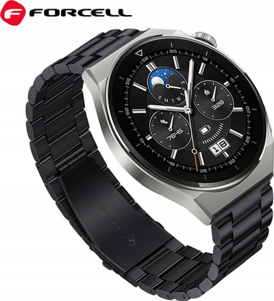 Rrip ore Forcell F-Design FS06 për Samsung Watch, 22mm, i zi